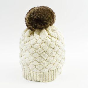 J. Crew Knit Pom-Pom Hat #123-490